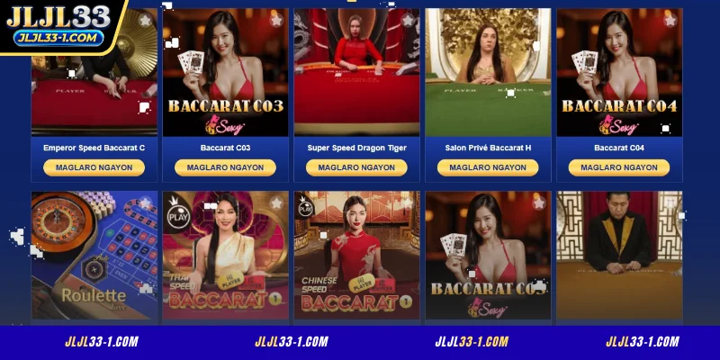 Live Casino ang Pinipili ng mga Pinoy