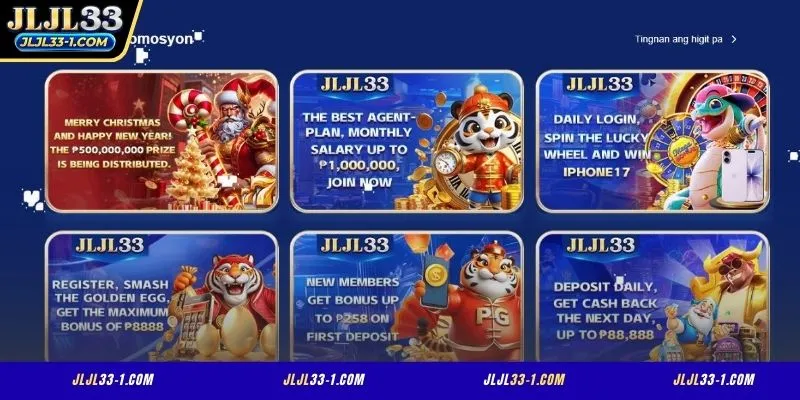 Mga Promosyon at Cash Bonus sa JLJL33