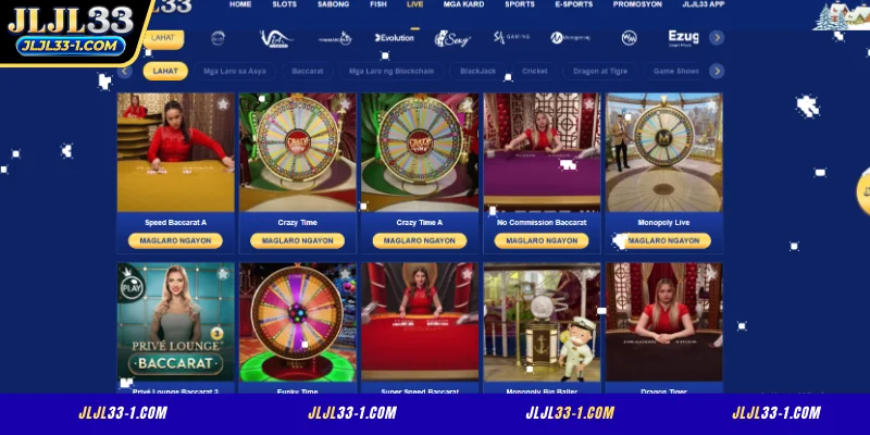 Panimula tungkol sa Live Casino ng JLJL33