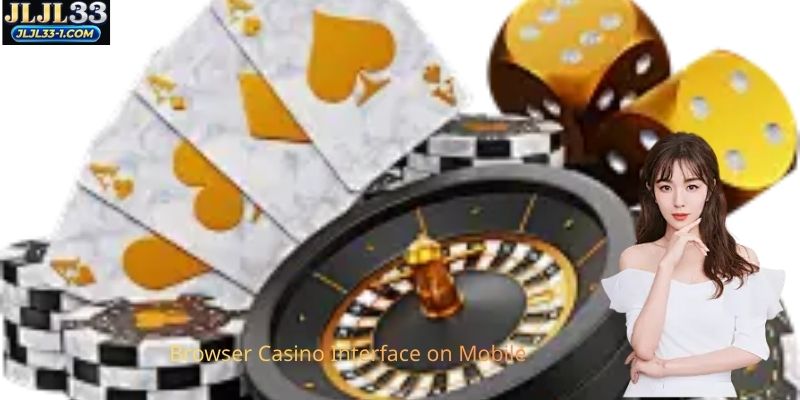 This image shows how a browser casino adapts seamlessly to mobile screens for smooth gameplay.