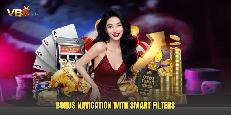 Bonus Navigation With Smart Filters