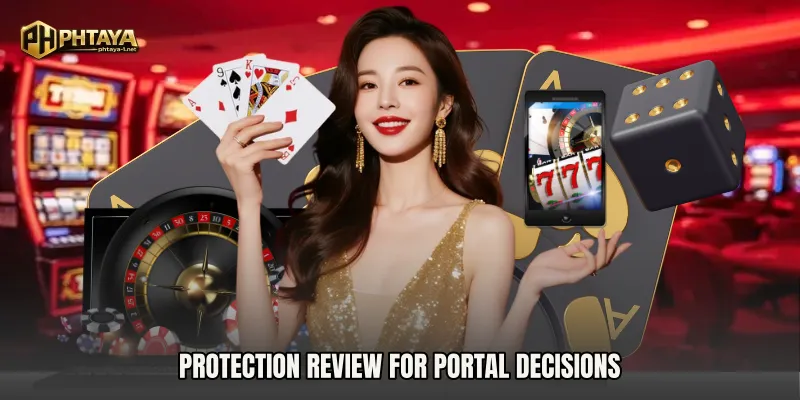 Protection review for portal decisions